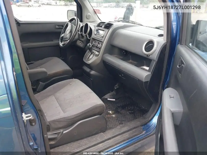 2007 Honda Element Ex VIN: 5J6YH18727L001298 Lot: 42616695