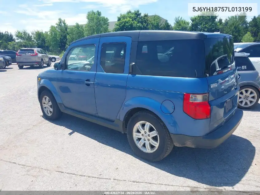 2007 Honda Element Ex VIN: 5J6YH18757L013199 Lot: 42622134
