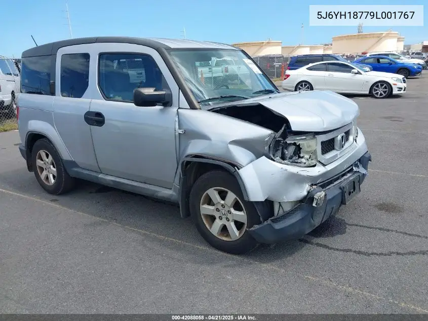 2009 Honda Element Ex VIN: 5J6YH18779L001767 Lot: 42088058
