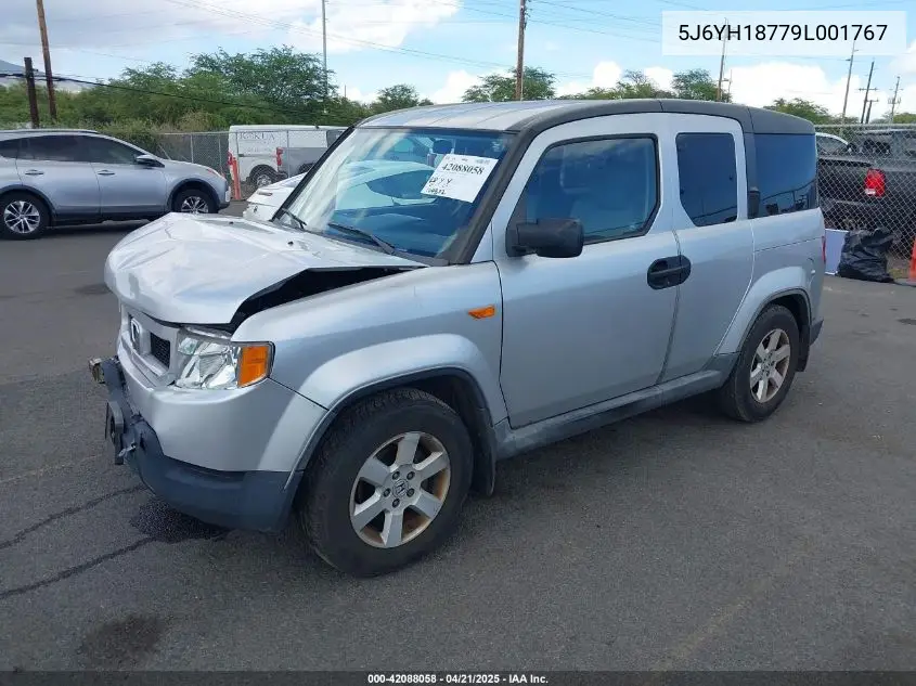 2009 Honda Element Ex VIN: 5J6YH18779L001767 Lot: 42088058