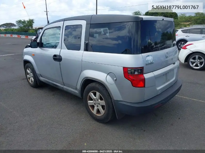 2009 Honda Element Ex VIN: 5J6YH18779L001767 Lot: 42088058