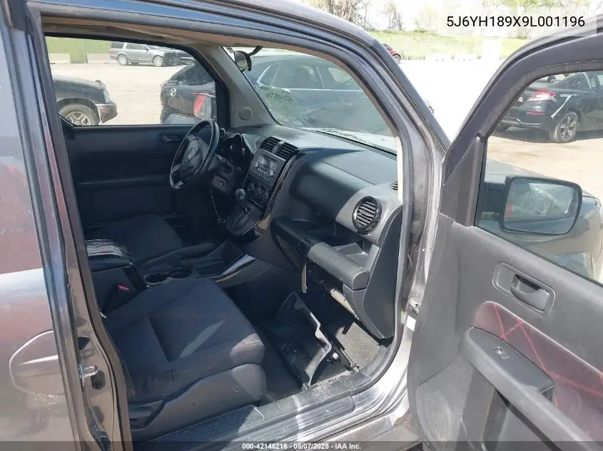 2009 Honda Element Sc VIN: 5J6YH189X9L001196 Lot: 42148216