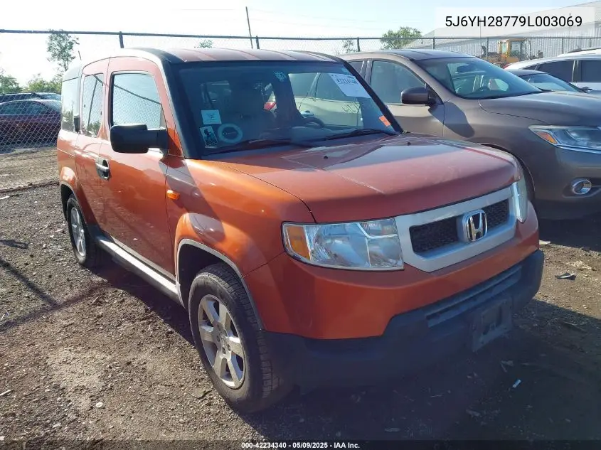 2009 Honda Element Ex VIN: 5J6YH28779L003069 Lot: 42234340