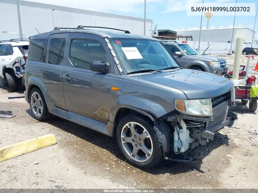2009 Honda Element Sc VIN: 5J6YH18999L003702 Lot: 42346185