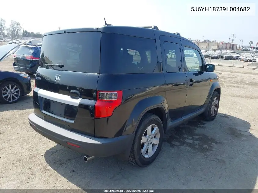 2009 Honda Element Ex VIN: 5J6YH18739L004682 Lot: 42602448