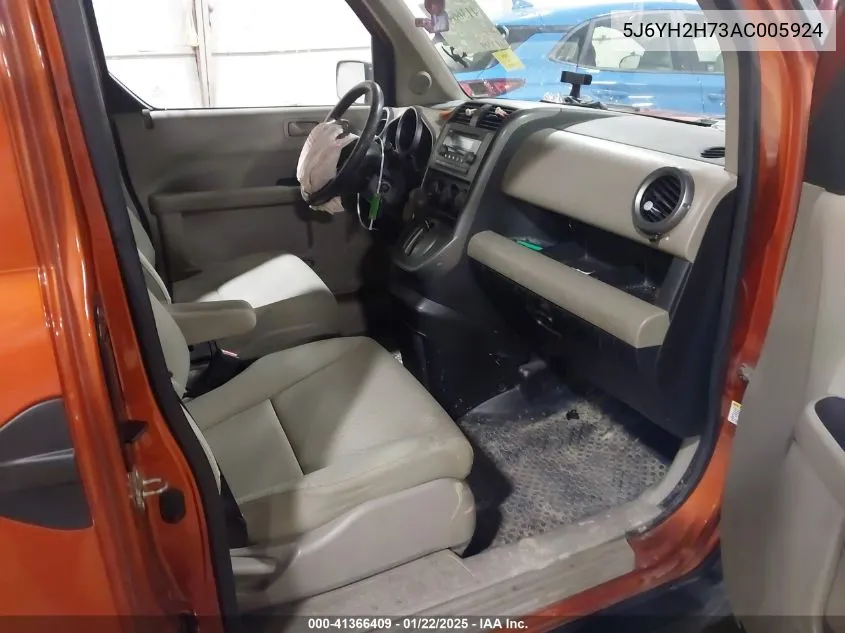 2010 Honda Element Ex VIN: 5J6YH2H73AC005924 Lot: 41366409