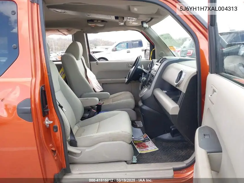 2010 Honda Element Ex VIN: 5J6YH1H7XAL004313 Lot: 41815012