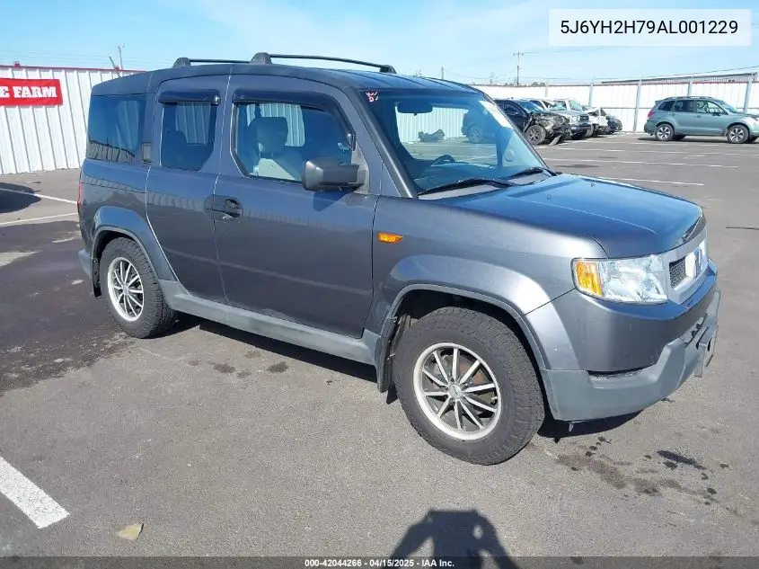 2010 Honda Element Ex VIN: 5J6YH2H79AL001229 Lot: 42044266
