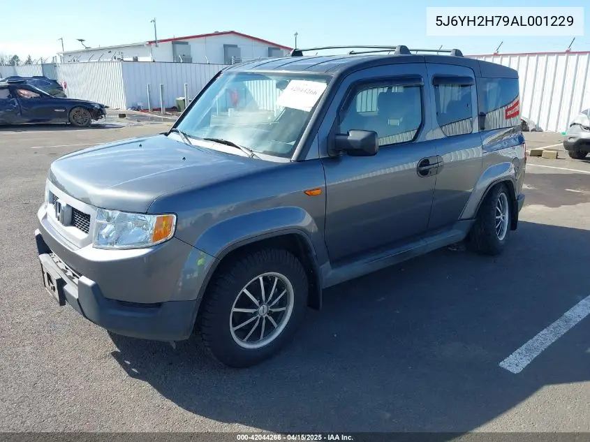 2010 Honda Element Ex VIN: 5J6YH2H79AL001229 Lot: 42044266