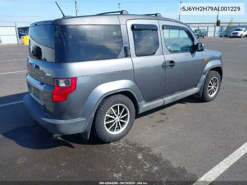 2010 Honda Element Ex VIN: 5J6YH2H79AL001229 Lot: 42044266