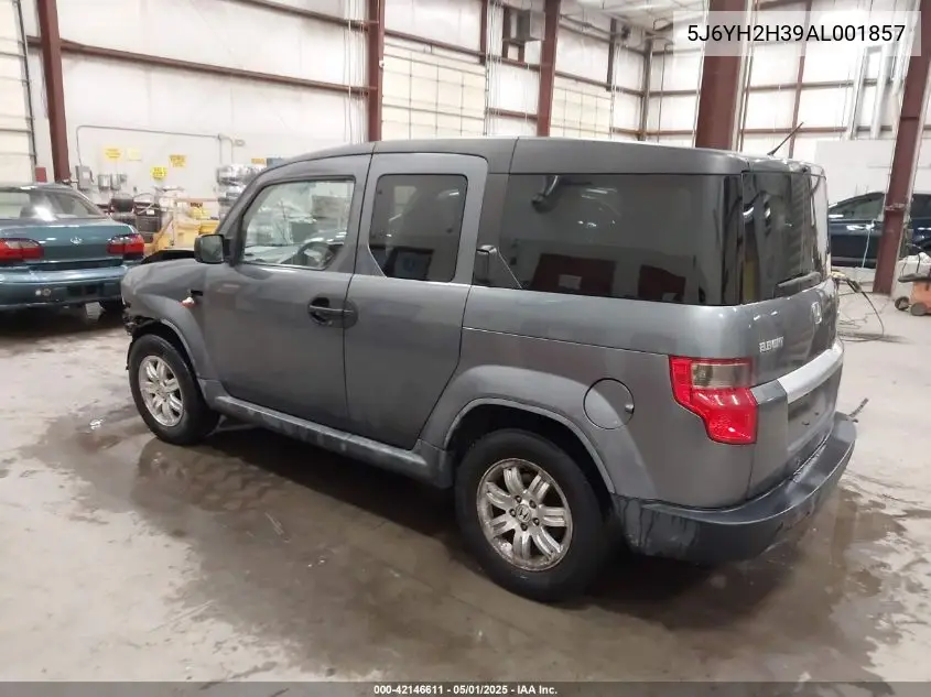 2010 Honda Element Lx VIN: 5J6YH2H39AL001857 Lot: 42146611