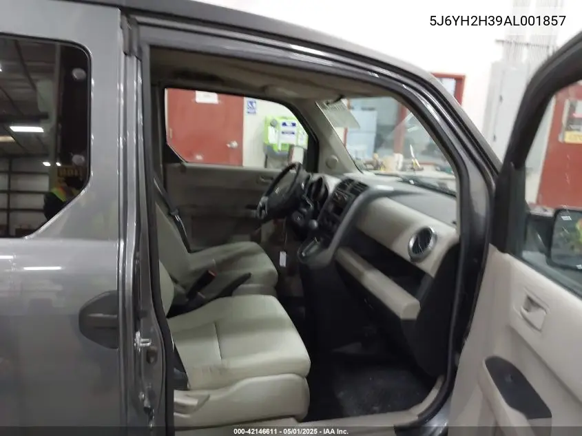 2010 Honda Element Lx VIN: 5J6YH2H39AL001857 Lot: 42146611