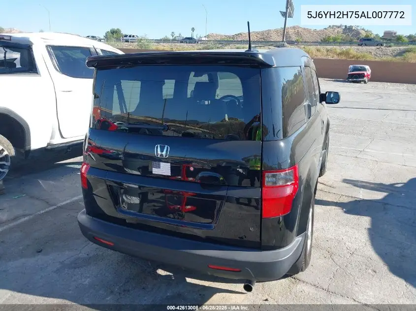 2010 Honda Element Ex VIN: 5J6YH2H75AL007772 Lot: 42613008