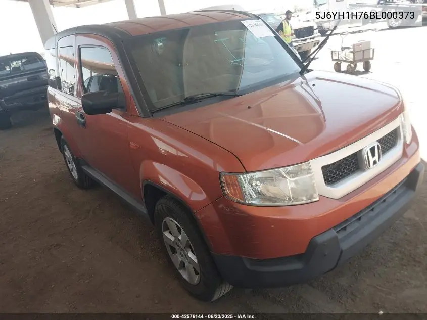 2011 Honda Element Ex VIN: 5J6YH1H76BL000373 Lot: 42576144