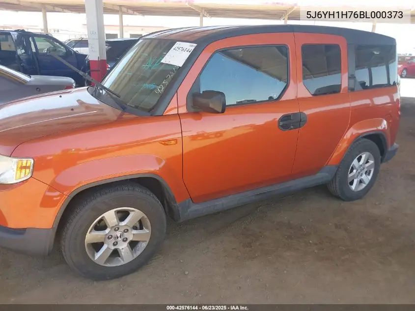 2011 Honda Element Ex VIN: 5J6YH1H76BL000373 Lot: 42576144