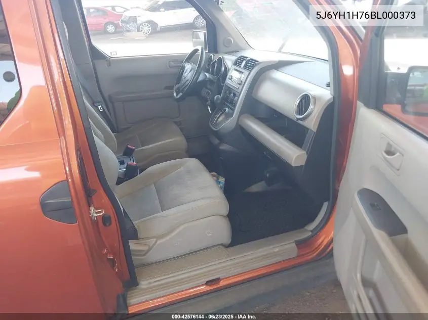 2011 Honda Element Ex VIN: 5J6YH1H76BL000373 Lot: 42576144