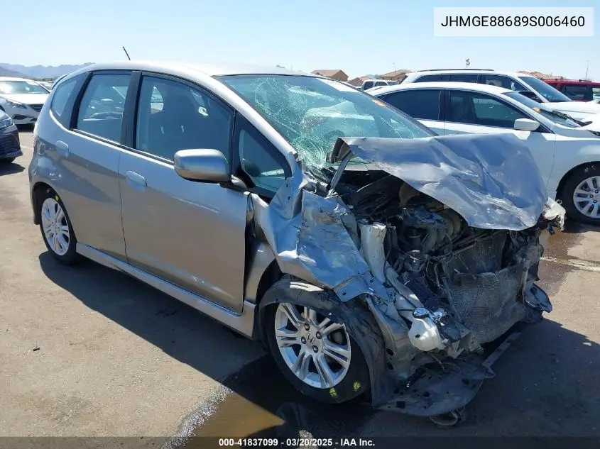 2009 Honda Fit Sport VIN: JHMGE88689S006460 Lot: 41837099