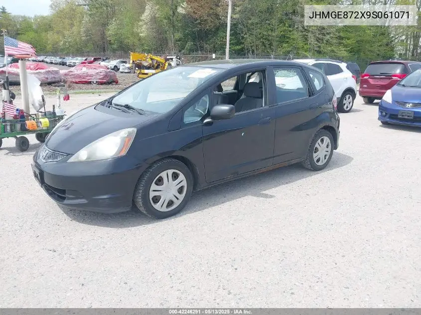 2009 Honda Fit VIN: JHMGE872X9S061071 Lot: 42246291