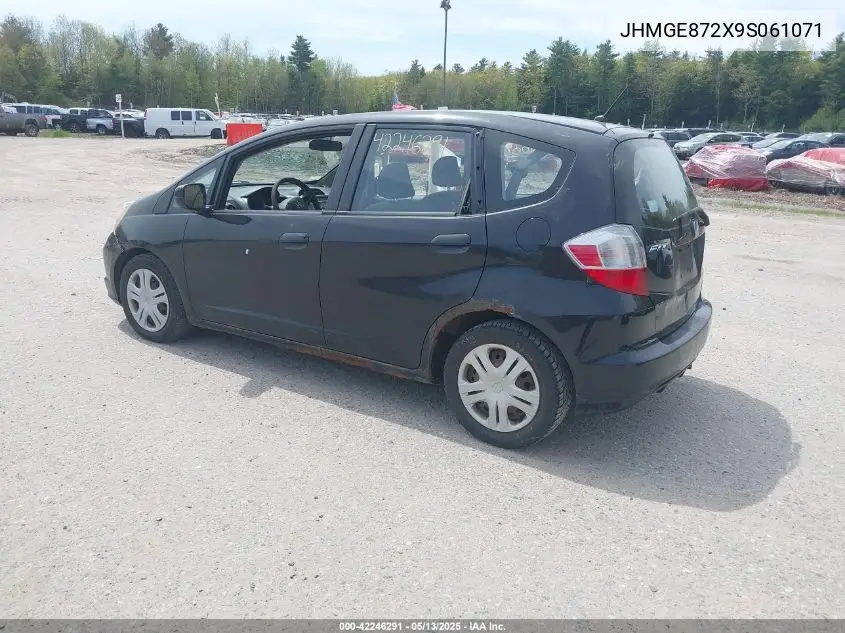 2009 Honda Fit VIN: JHMGE872X9S061071 Lot: 42246291