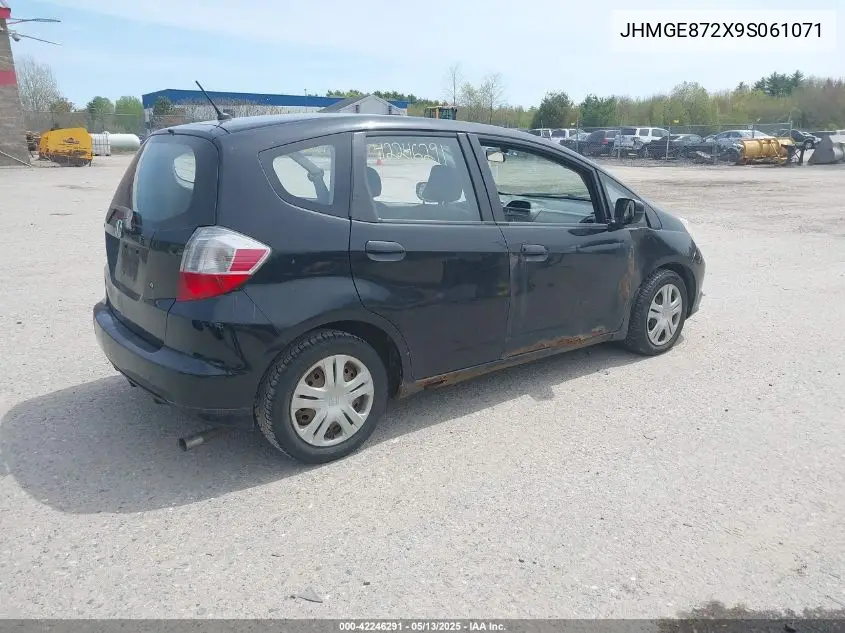 2009 Honda Fit VIN: JHMGE872X9S061071 Lot: 42246291