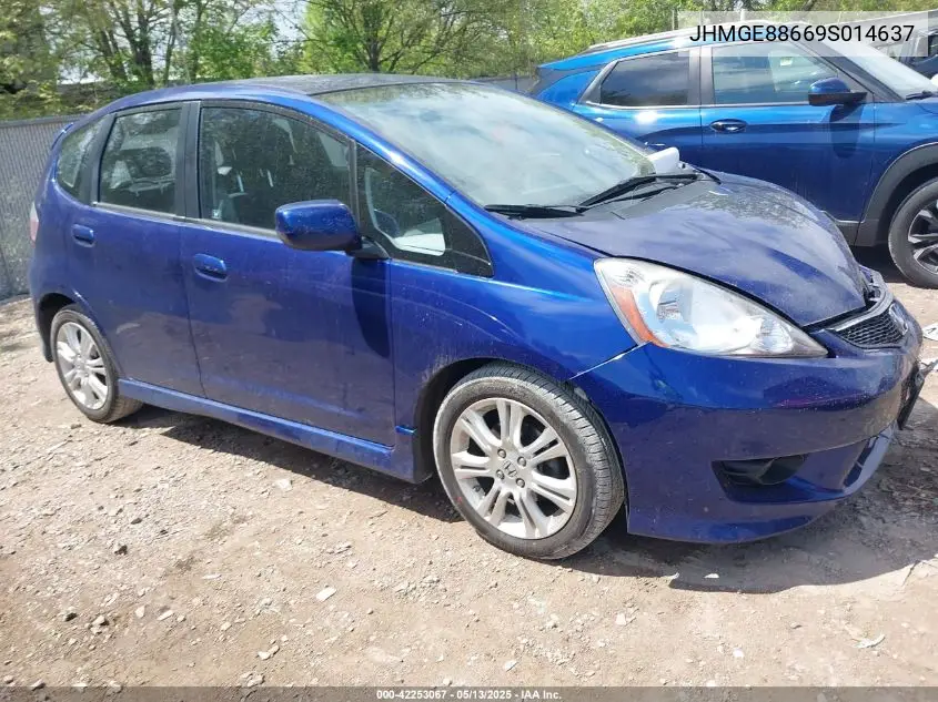 2009 Honda Fit Sport VIN: JHMGE88669S014637 Lot: 42253067