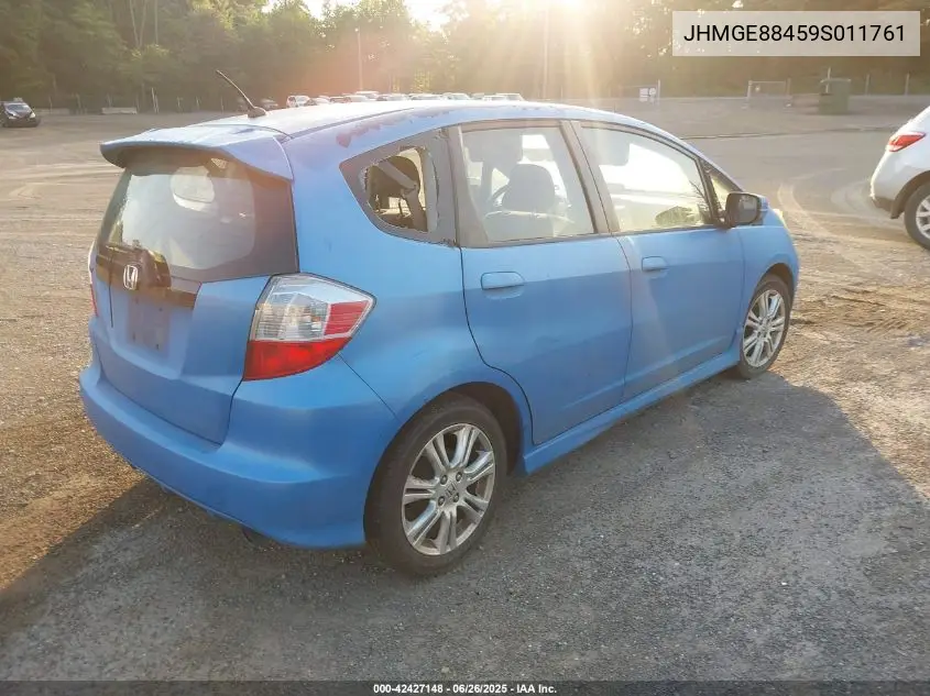 2009 Honda Fit Sport VIN: JHMGE88459S011761 Lot: 42427148