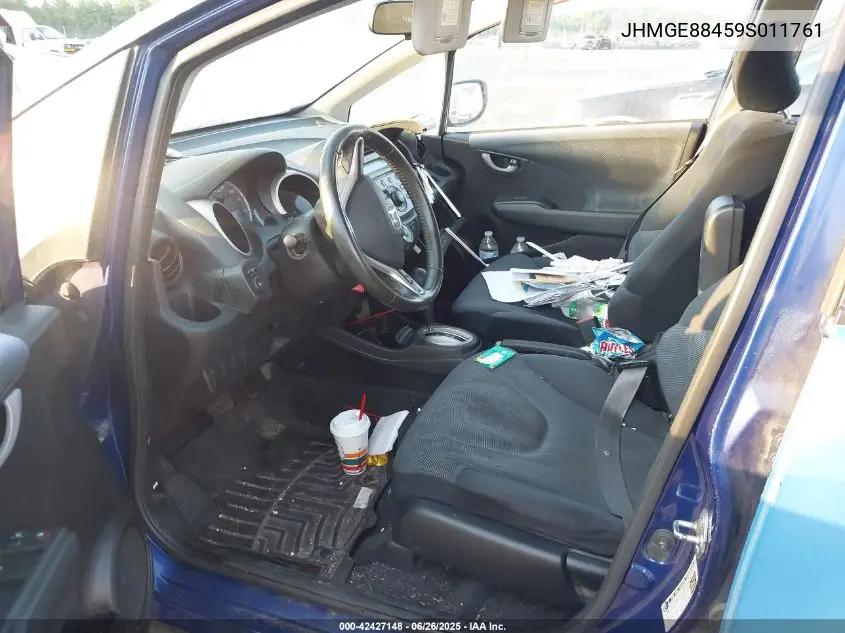 2009 Honda Fit Sport VIN: JHMGE88459S011761 Lot: 42427148
