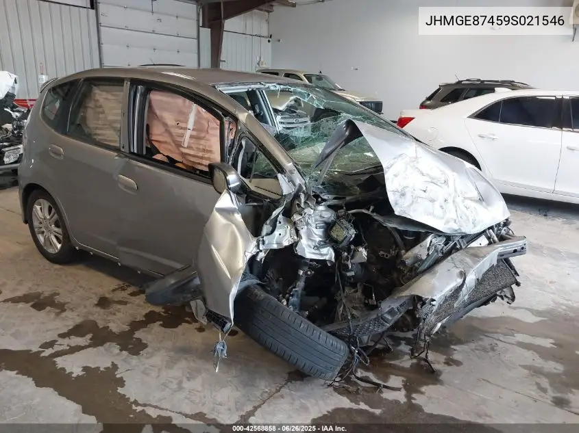 2009 Honda Fit Sport VIN: JHMGE87459S021546 Lot: 42568858