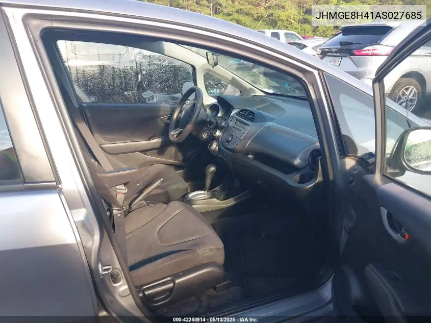 2010 Honda Fit Sport VIN: JHMGE8H41AS027685 Lot: 42258914