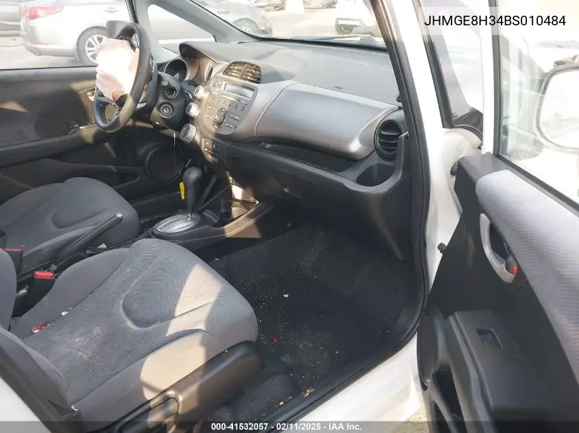 2011 Honda Fit VIN: JHMGE8H34BS010484 Lot: 41532057