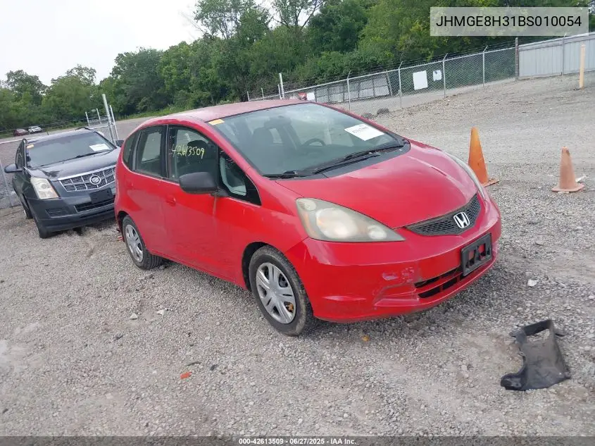 2011 Honda Fit VIN: JHMGE8H31BS010054 Lot: 42613509