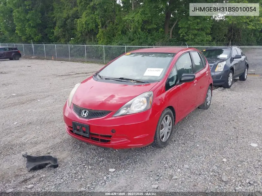 2011 Honda Fit VIN: JHMGE8H31BS010054 Lot: 42613509