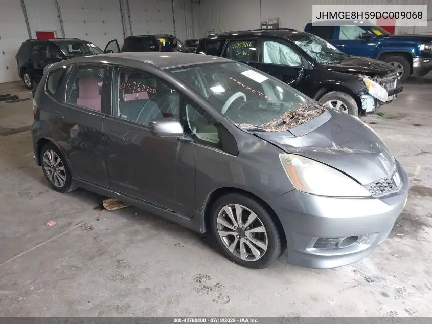 2013 Honda Fit Sport VIN: JHMGE8H59DC009068 Lot: 42760400