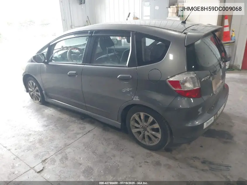 2013 Honda Fit Sport VIN: JHMGE8H59DC009068 Lot: 42760400