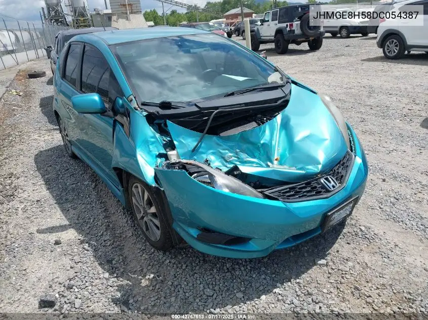 2013 Honda Fit Sport VIN: JHMGE8H58DC054387 Lot: 42767613