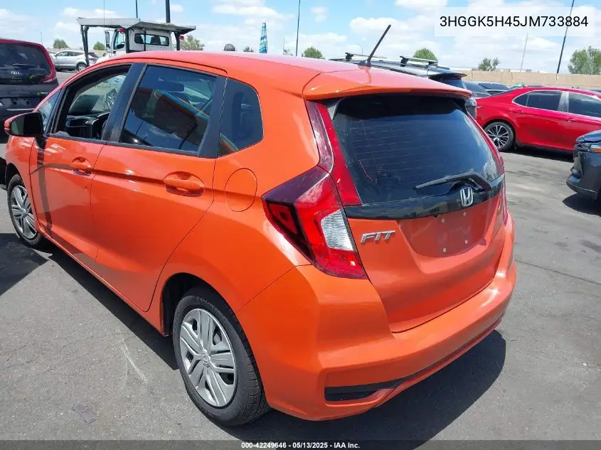 2018 Honda Fit Lx VIN: 3HGGK5H45JM733884 Lot: 42249646