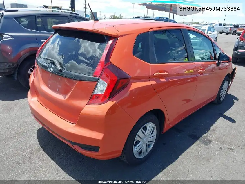 2018 Honda Fit Lx VIN: 3HGGK5H45JM733884 Lot: 42249646