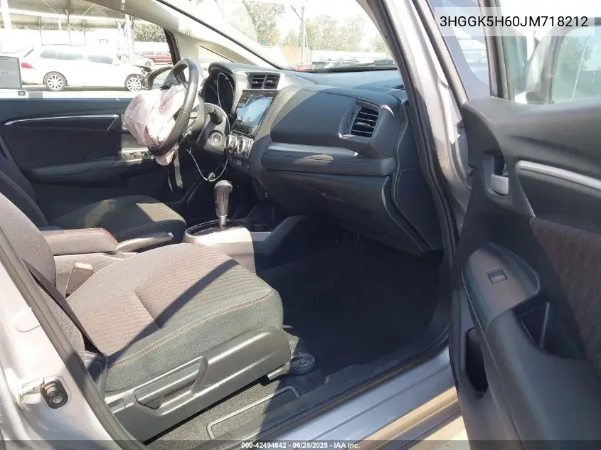 2018 Honda Fit Sport VIN: 3HGGK5H60JM718212 Lot: 42494642