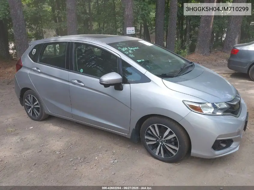 2018 Honda Fit Ex-L VIN: 3HGGK5H04JM710299 Lot: 42602204