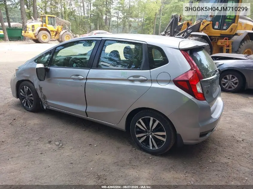 2018 Honda Fit Ex-L VIN: 3HGGK5H04JM710299 Lot: 42602204