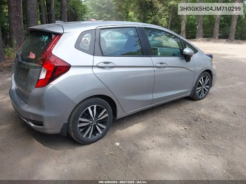 2018 Honda Fit Ex-L VIN: 3HGGK5H04JM710299 Lot: 42602204