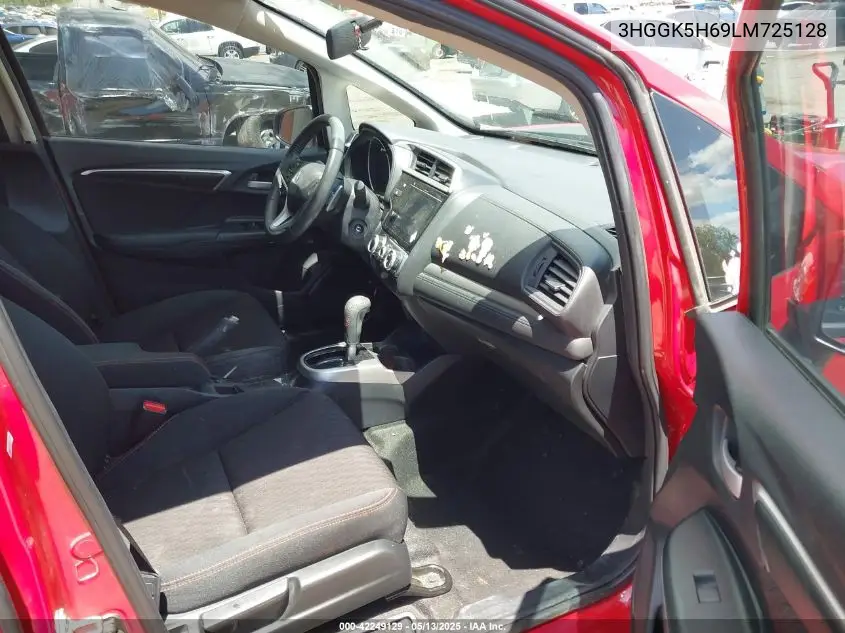 2020 Honda Fit Sport VIN: 3HGGK5H69LM725128 Lot: 42249129