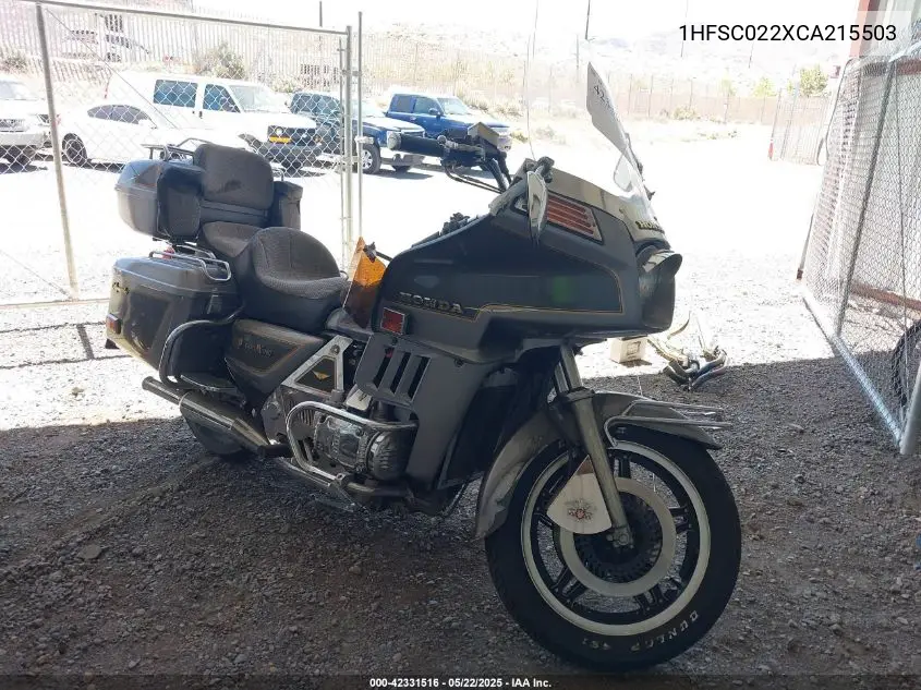 1982 Honda Gl1100 A VIN: 1HFSC022XCA215503 Lot: 42331516