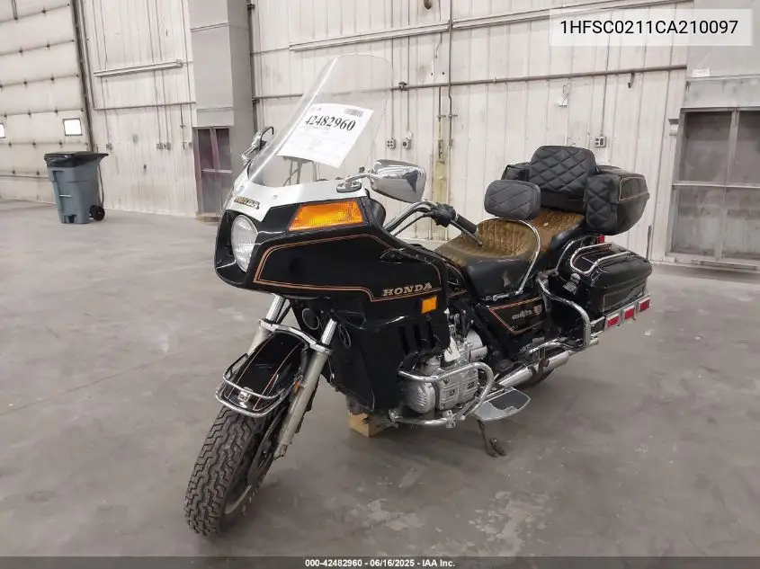 1982 Honda Gl1100 I VIN: 1HFSC0211CA210097 Lot: 42482960
