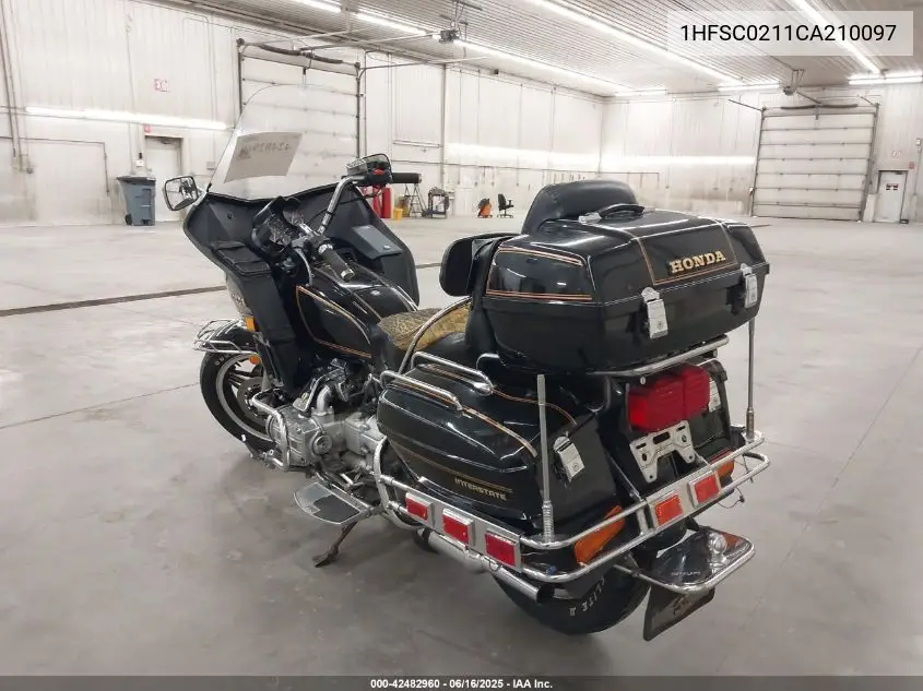 1982 Honda Gl1100 I VIN: 1HFSC0211CA210097 Lot: 42482960