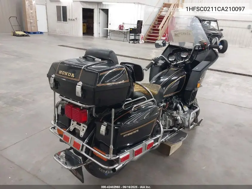 1982 Honda Gl1100 I VIN: 1HFSC0211CA210097 Lot: 42482960