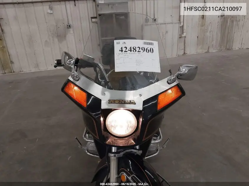 1982 Honda Gl1100 I VIN: 1HFSC0211CA210097 Lot: 42482960