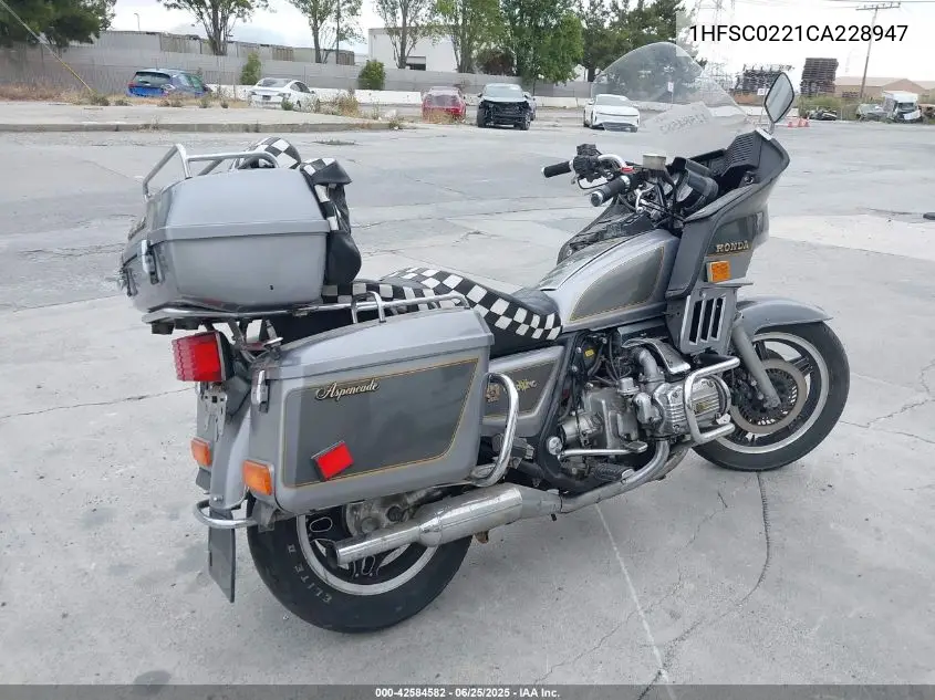 1982 Honda Gl1100 A VIN: 1HFSC0221CA228947 Lot: 42584582