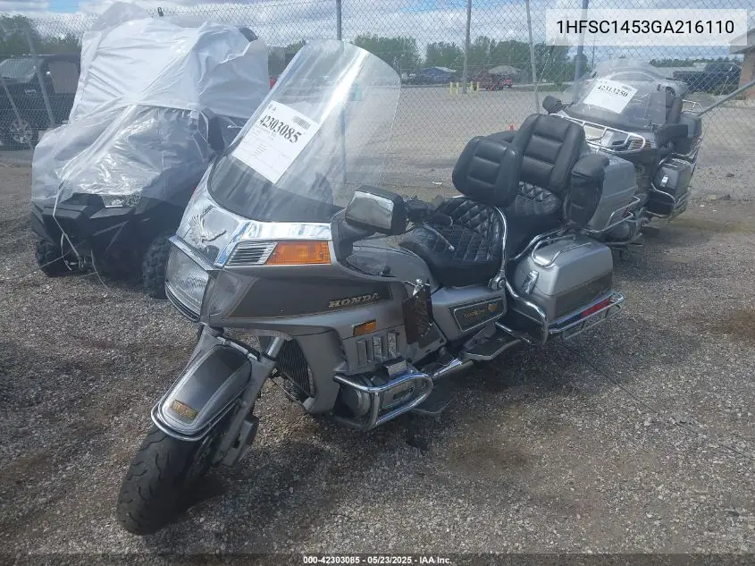 1986 Honda Gl1200 A VIN: 1HFSC1453GA216110 Lot: 42303085