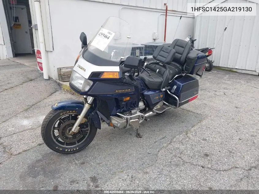 1986 Honda Gl1200 A VIN: 1HFSC1425GA219130 Lot: 42559464
